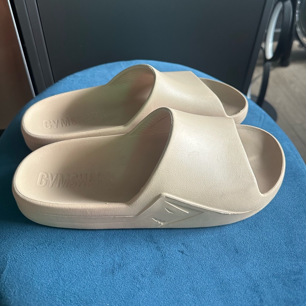 Gymshark Rest Day Slides - Toasted Brown - Size M… - image 4